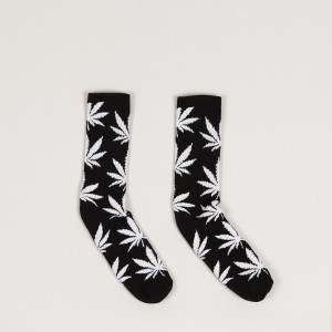 HUF Set Plantlife Socks Black White